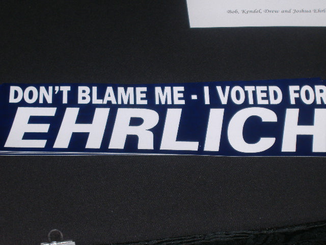 A sticker sure to be on many GOP cars in the coming four years.